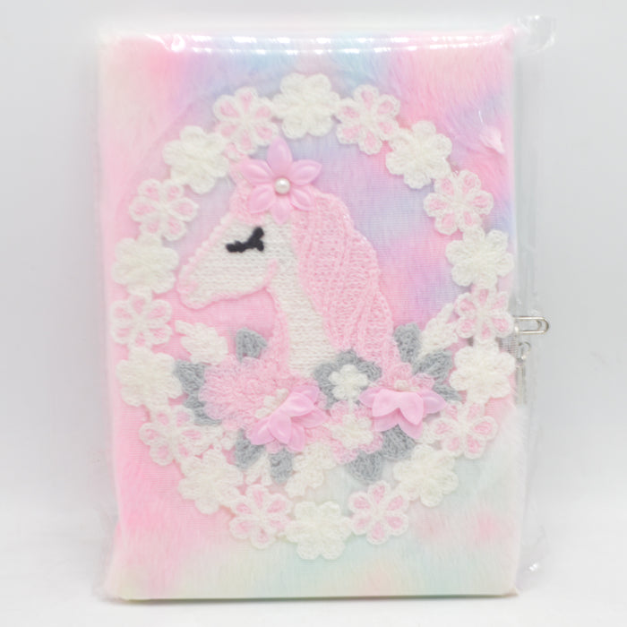 Unicorn Soft Embossed Diary