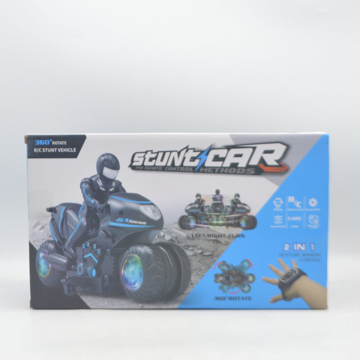 2 in 1 Remote Control Stunt Bike