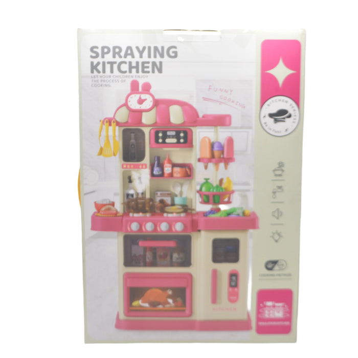 Spraying Kitchen Cooking Set with Light & Sound