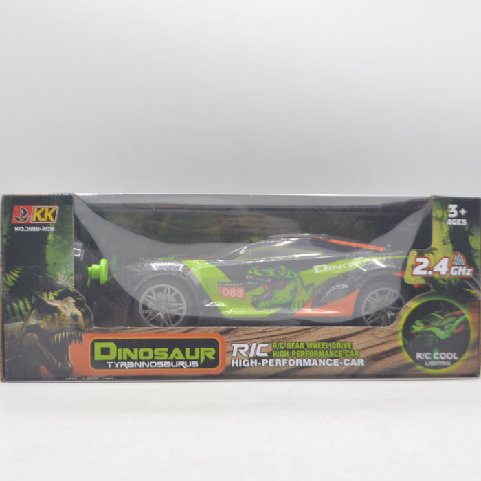 RC Dinosaur Theme Racing Car with Lights