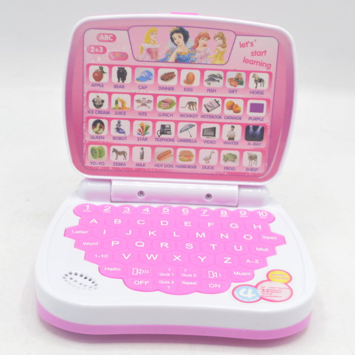 Princess Theme Musical Mini Laptop