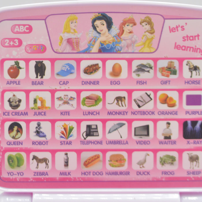 Princess Theme Musical Mini Laptop