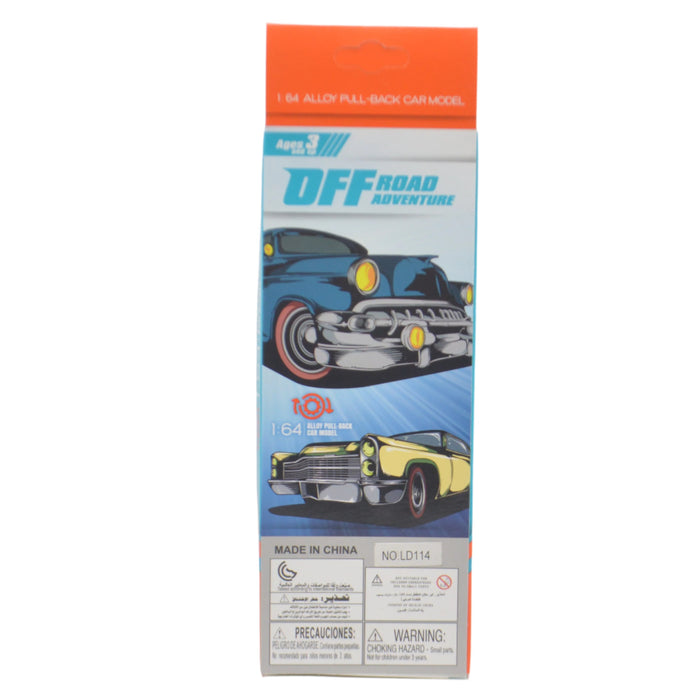 Diecast Off Road Adventure Car Pack of 4