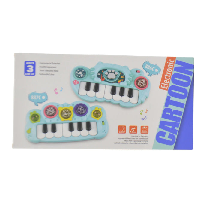 Electronic Bear Theme Piano with Light & Sound