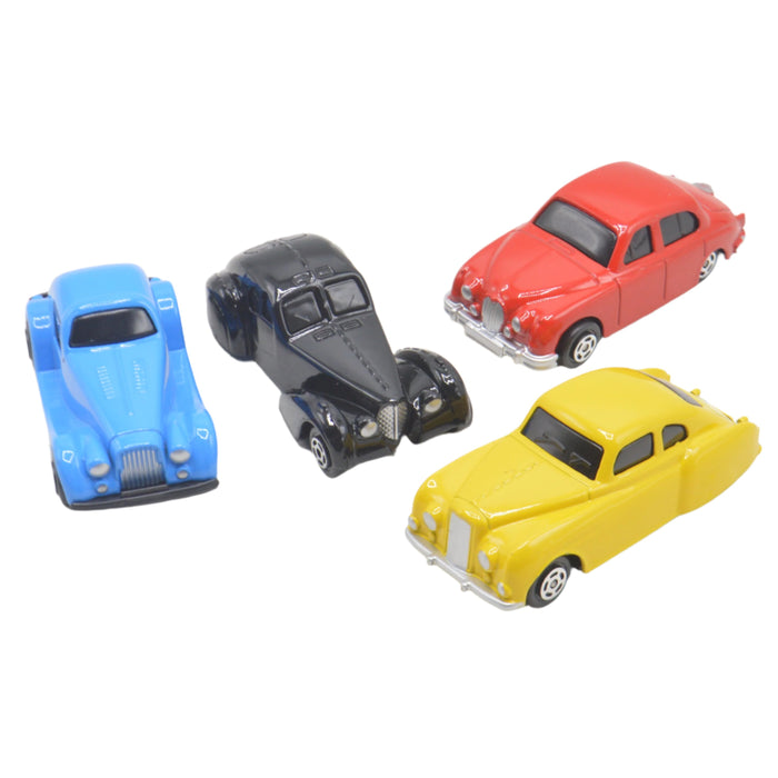 Metal Body Racing Car Pack of 4