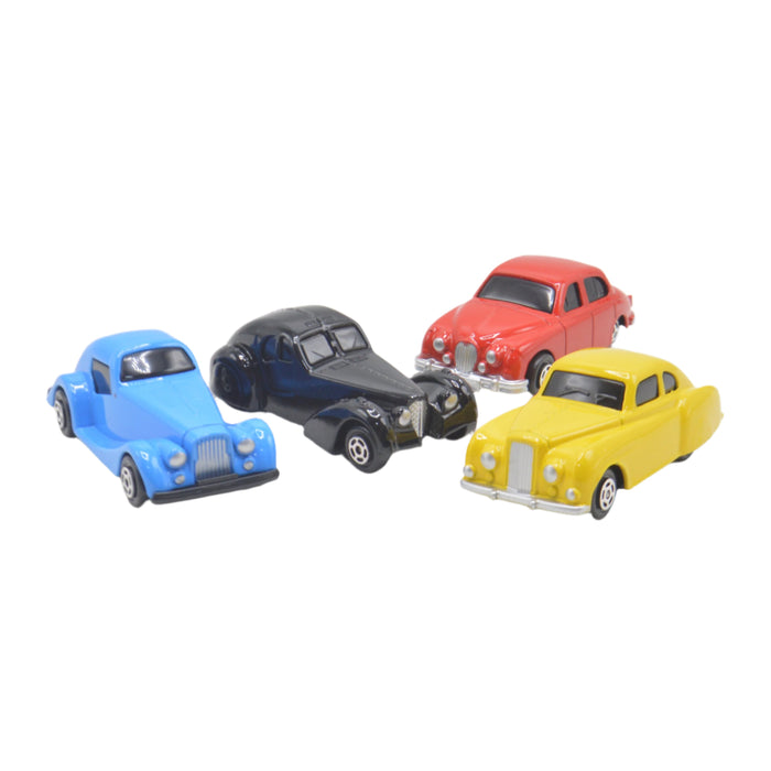 Metal Body Racing Car Pack of 4