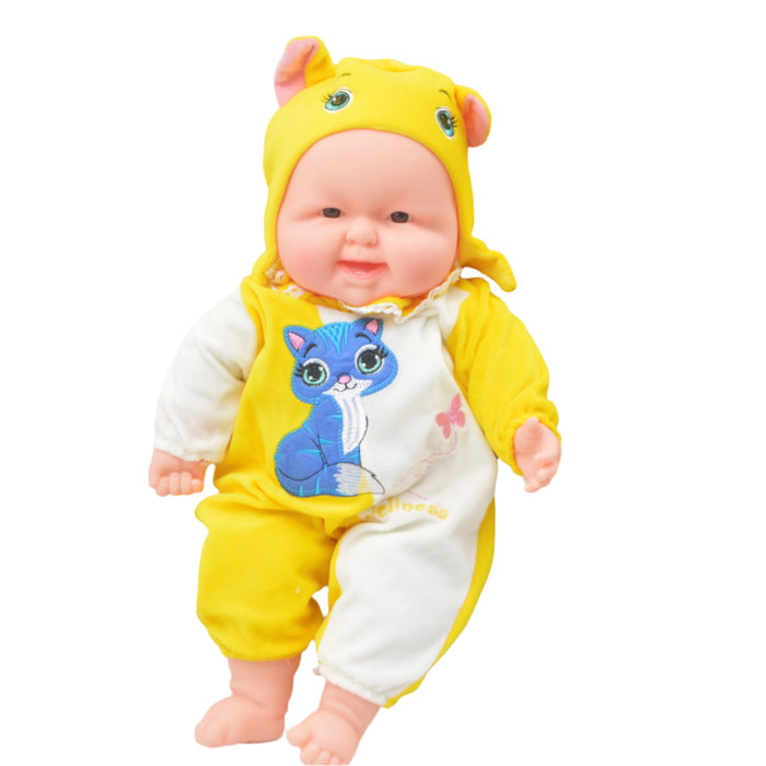 Happy Baby Poem Singing Doll 17"