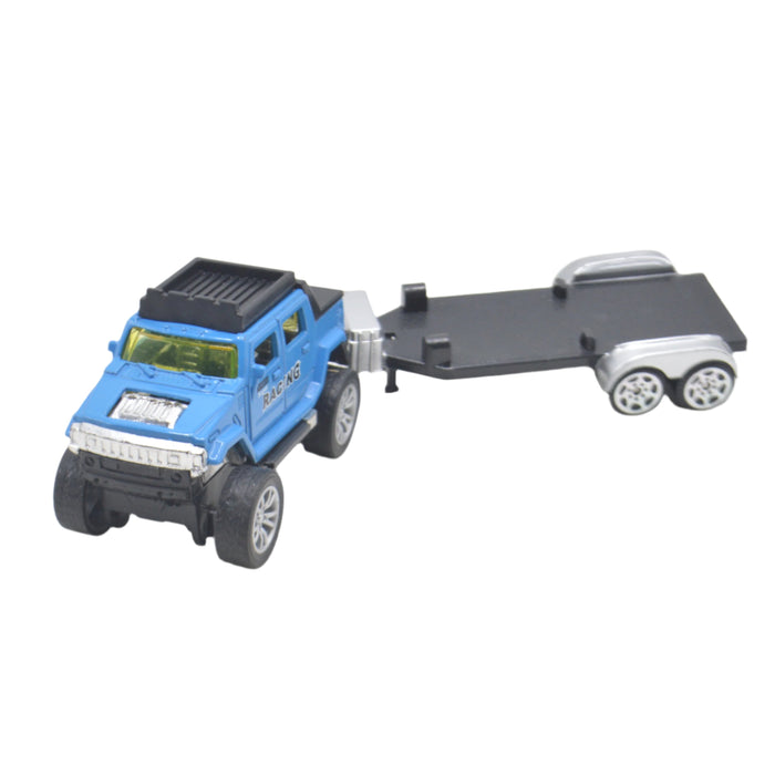 Diecast Metal Body Truck & Trailer