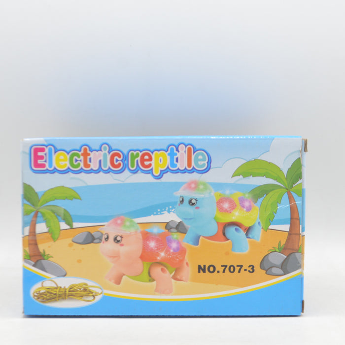 Electric Reptile Tortoise with Light & Sound