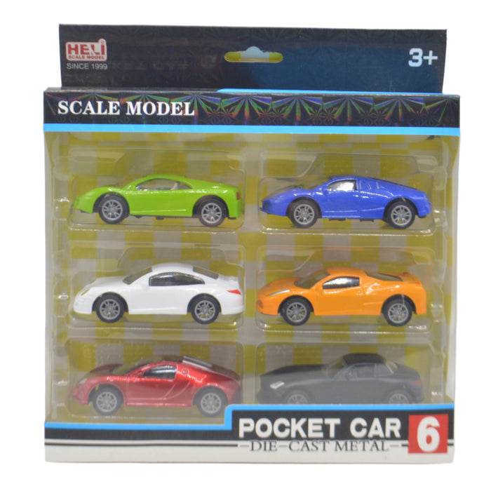 Diecast Car Pack of 6