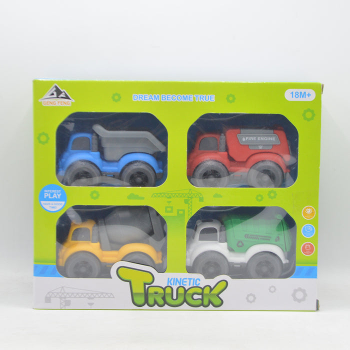 Kinetic Truck Pack of 4