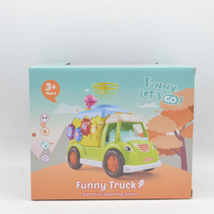 Funny Cartoon Truck with Light & Sound