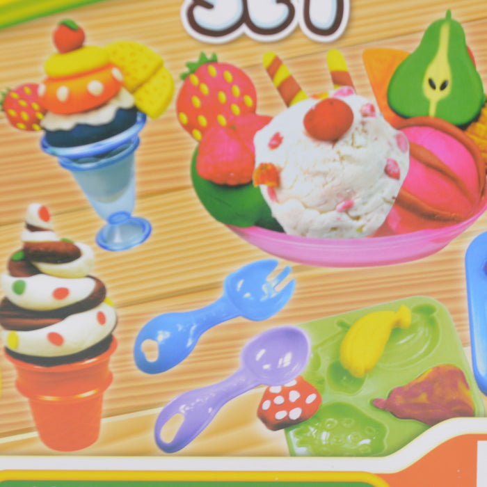 Beautiful Ice-cream Play Dough Set