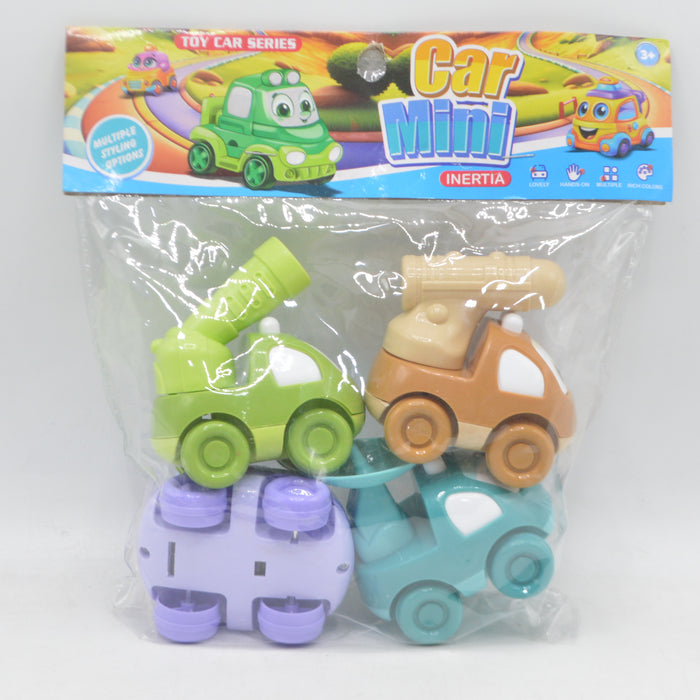 Inertia Mini Car Pack of 4