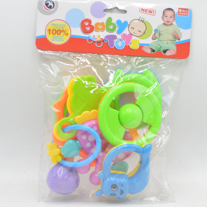 Animal Theme Baby Rattles