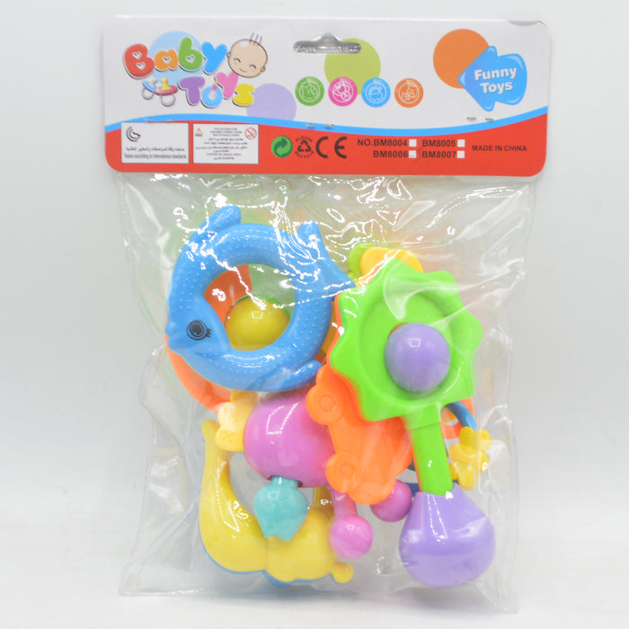 Animal Theme Baby Rattles