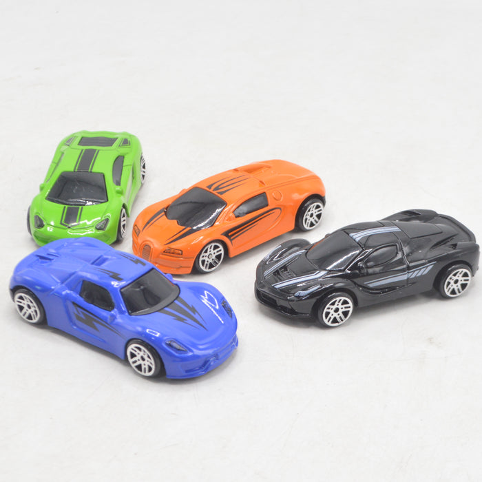 Rapid Drift Diecast Racing Car Pack of 4