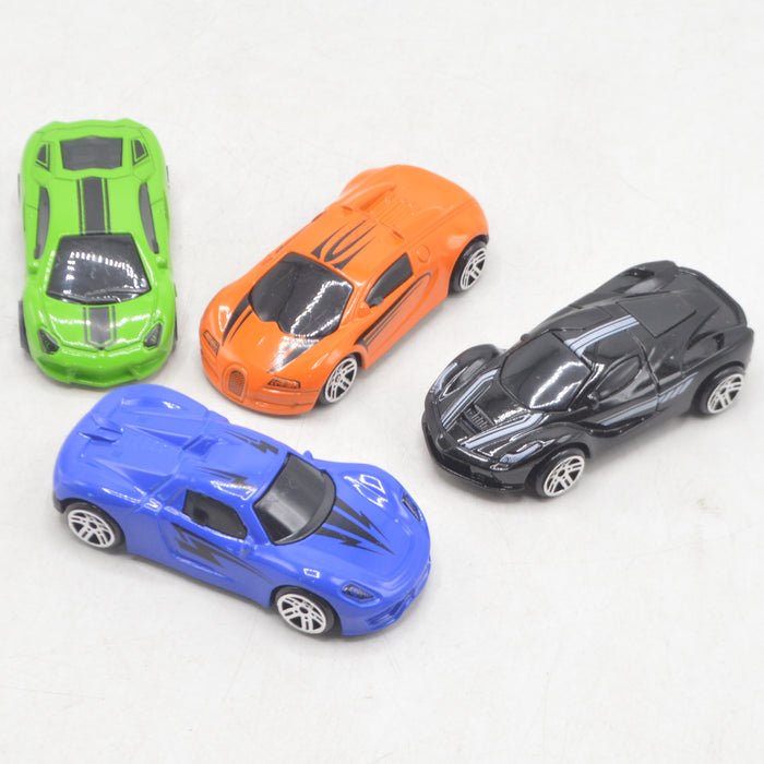 Rapid Drift Diecast Racing Car Pack of 4