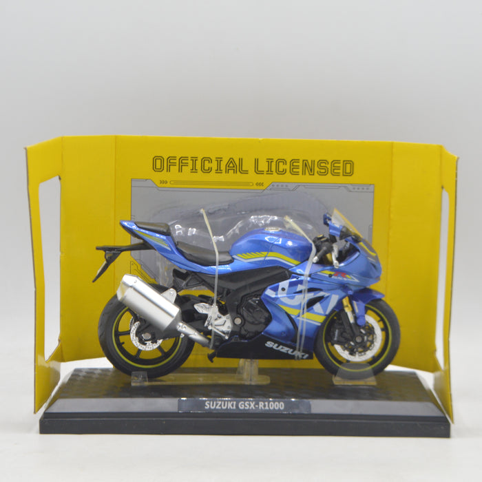 Diecast Suzuki Bike GSX-R1000 with Light & Sound