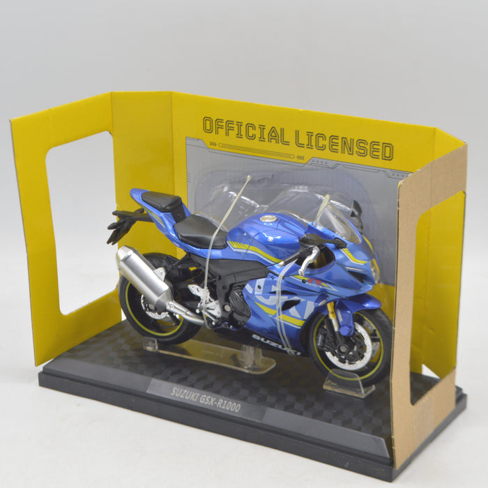 Diecast Suzuki Bike GSX-R1000 with Light & Sound