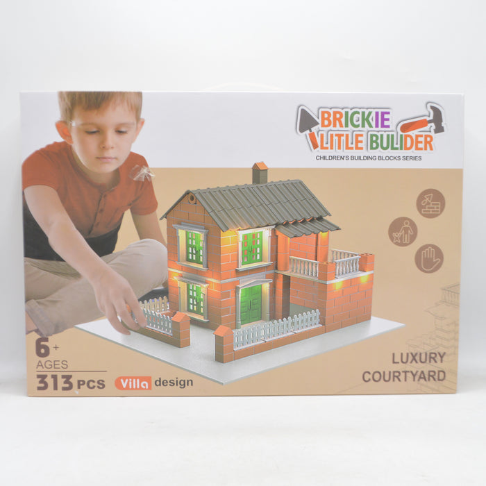 Luxury Courtyard Brickie Little Builders Blocks