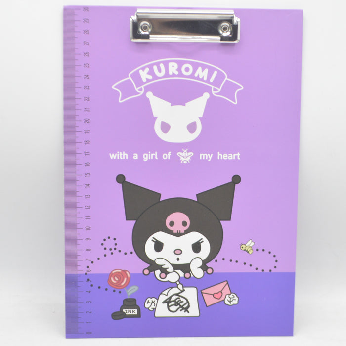 Kuromi Theme Kids Clip Board