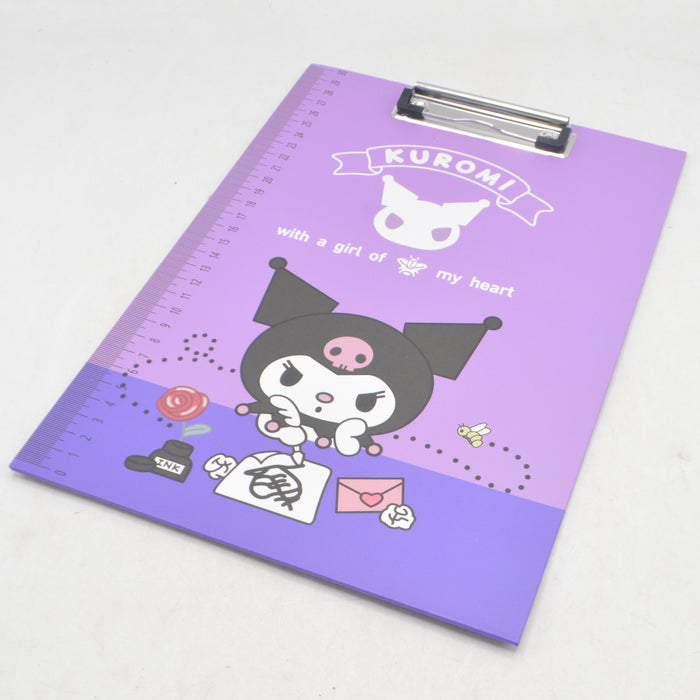 Kuromi Theme Kids Clip Board