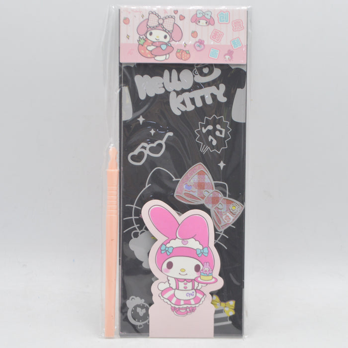 Hello Kitty Scratch Painting Book