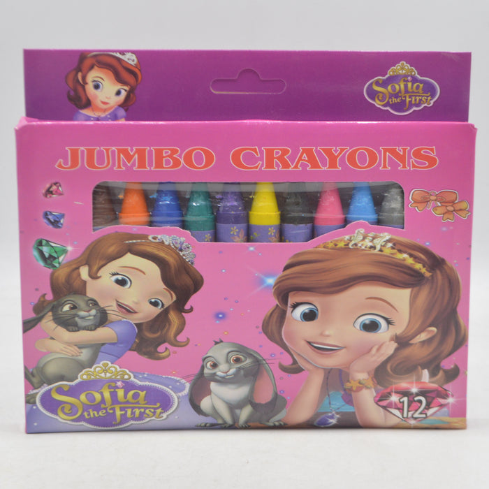 Jumbo Crayons 12 Colors