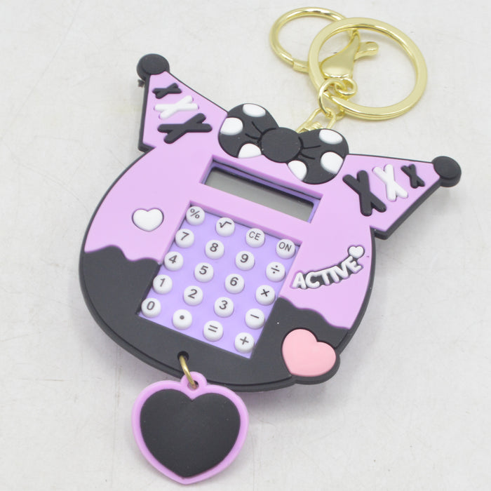 Kuromi Shape Keychain Calculator