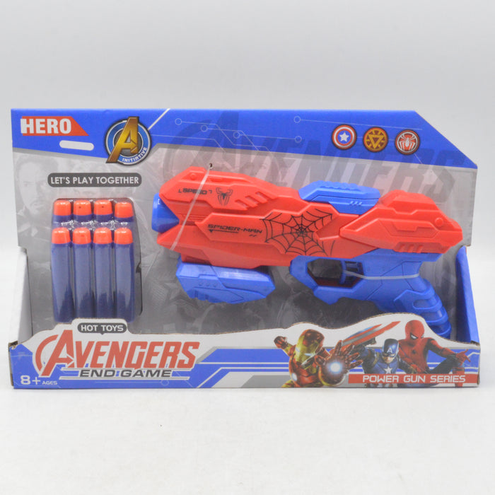 Spider-Man Theme Gun with Bullets