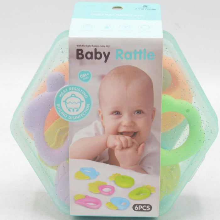Baby Rattles Box 6 Pieces