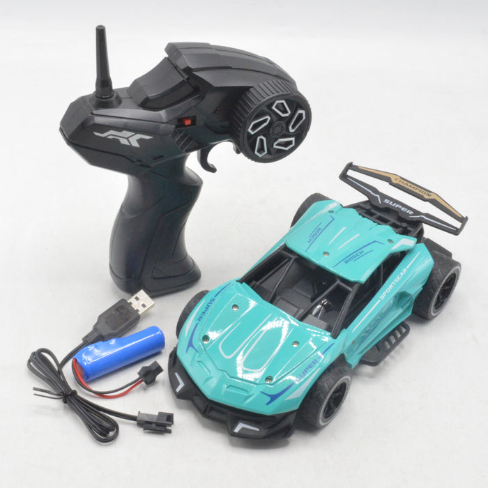 Rechargeable RC Metal Body Racing Car