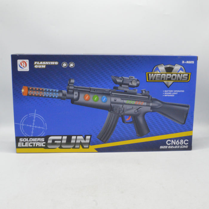 Soldiers Electric Gun With Light & Sound