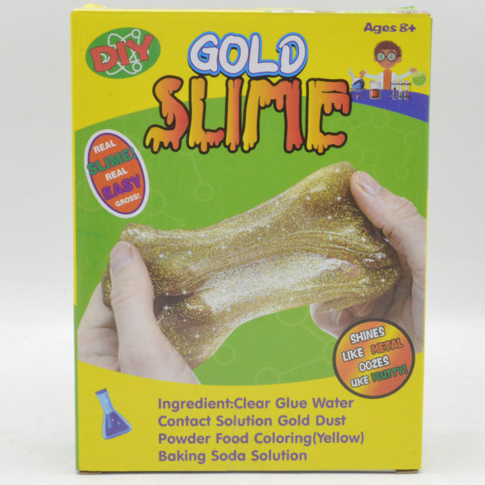 DIY Gold Slime For Kids