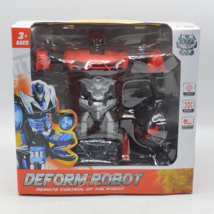 Rechargeable RC Deformation Robot Car With Light & Sound