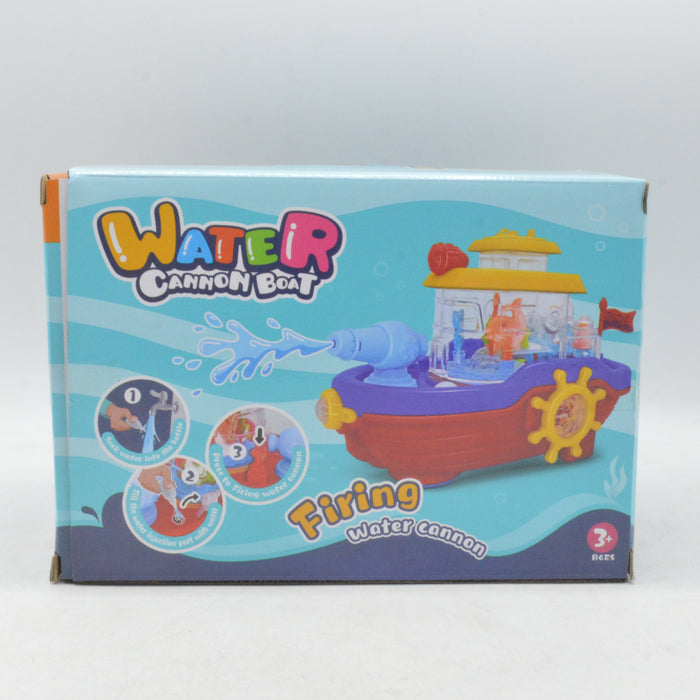 Water Cannon Boat with Lights & Sound