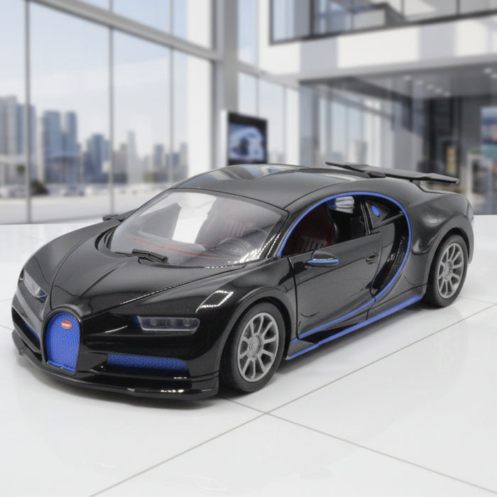Rechargeable RC Bugatti Spray Car with Lights