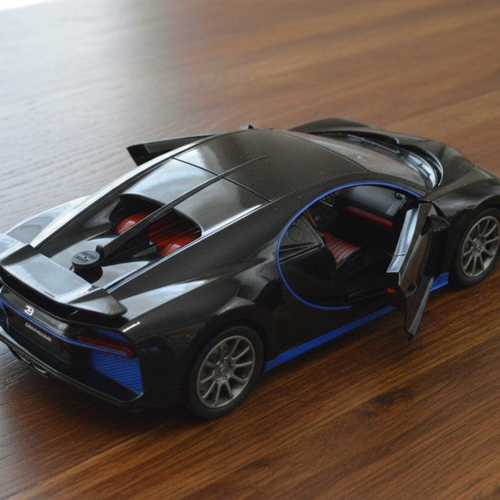 Rechargeable RC Bugatti Spray Car with Lights