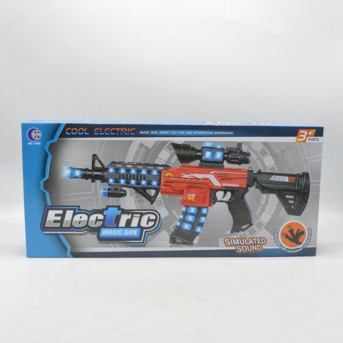 Electric Vibration Gun with Lights & Sound