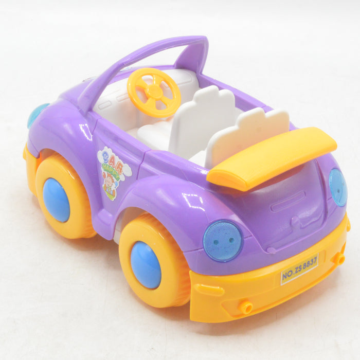 Cute Open Car with Light & Sound