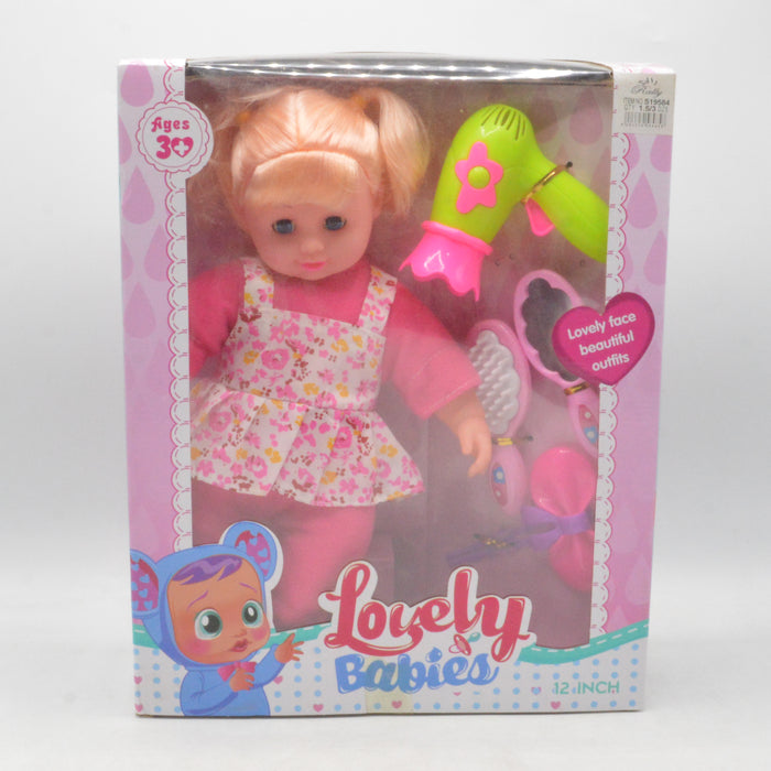 Lovely Baby Doll with Accessories