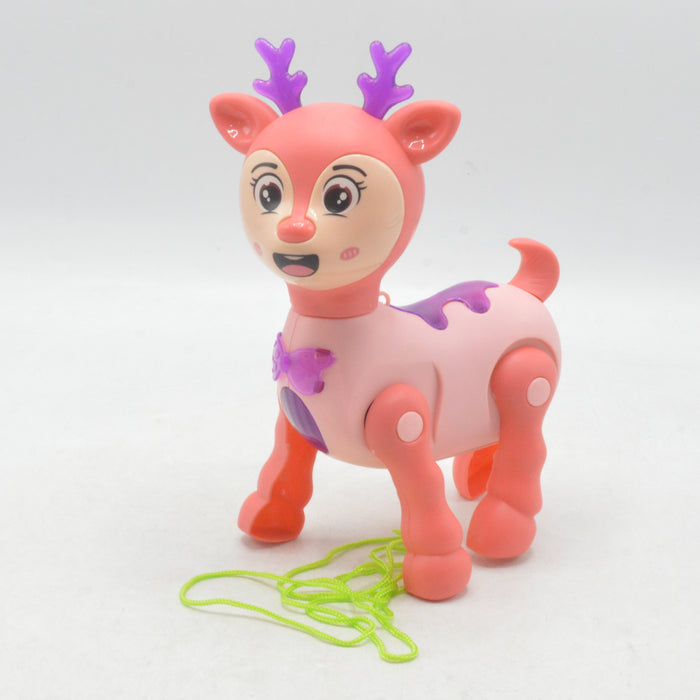 Electric Cute Deer with Light & Sound