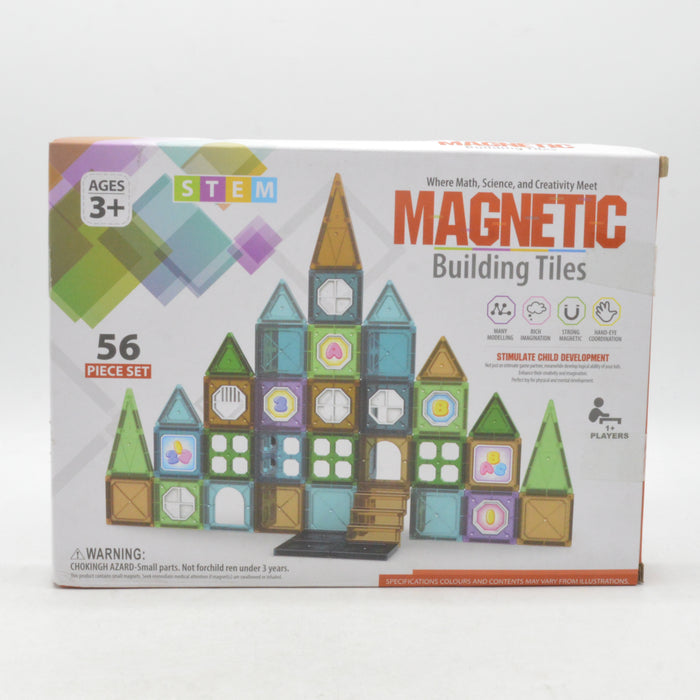 Multi-Colors Magnetic Building Tiles