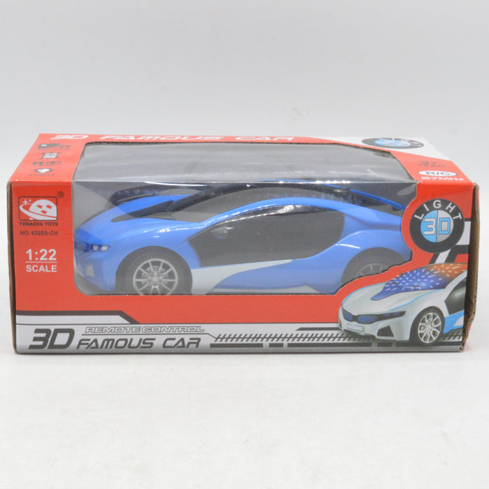 Remote Control 3D Famous Car with Lights