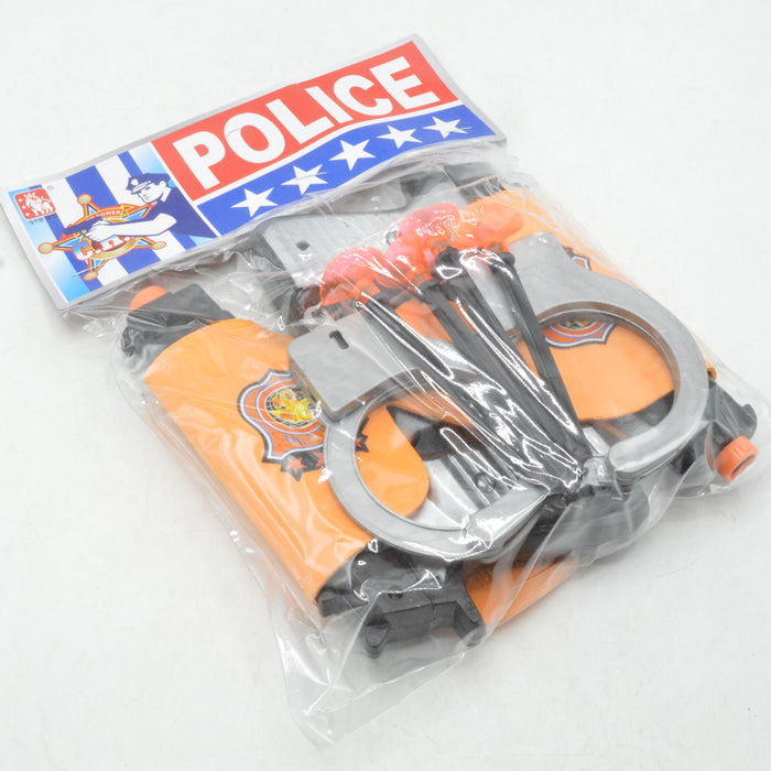 Police Gun with Handcuff & Cover