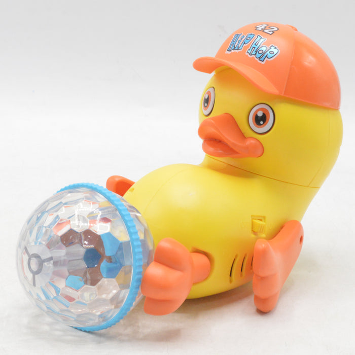 Ball Spinning Stunt Dancing Duck with Light & Sound