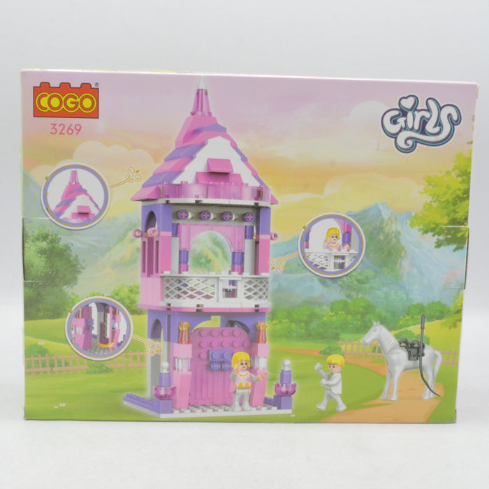 Colorful Cogo Prince & Princess Castle