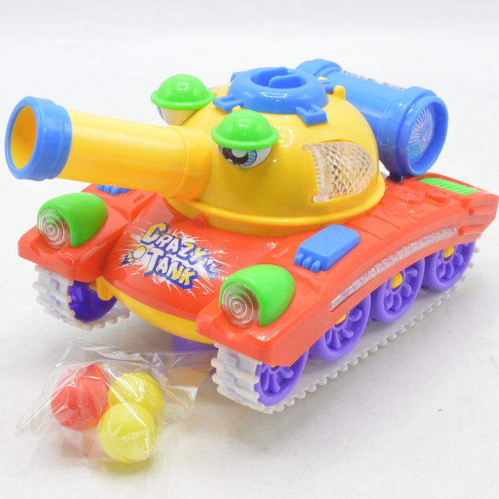 Launch Bomb Crazy Tank with Light & Sound