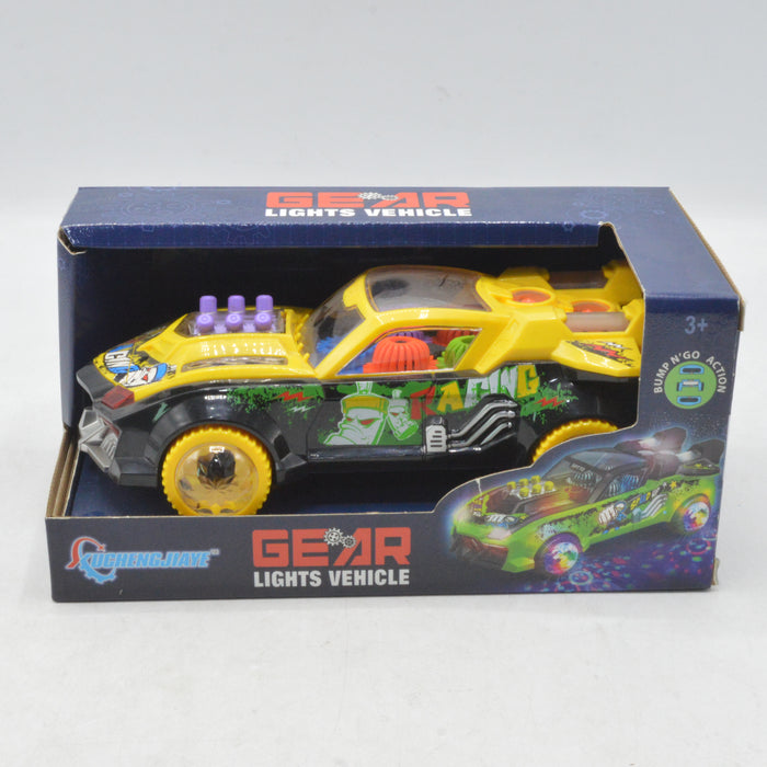 Racing Gear Vehicle with Lights & Sound